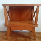 Compass feet bedside table 1960