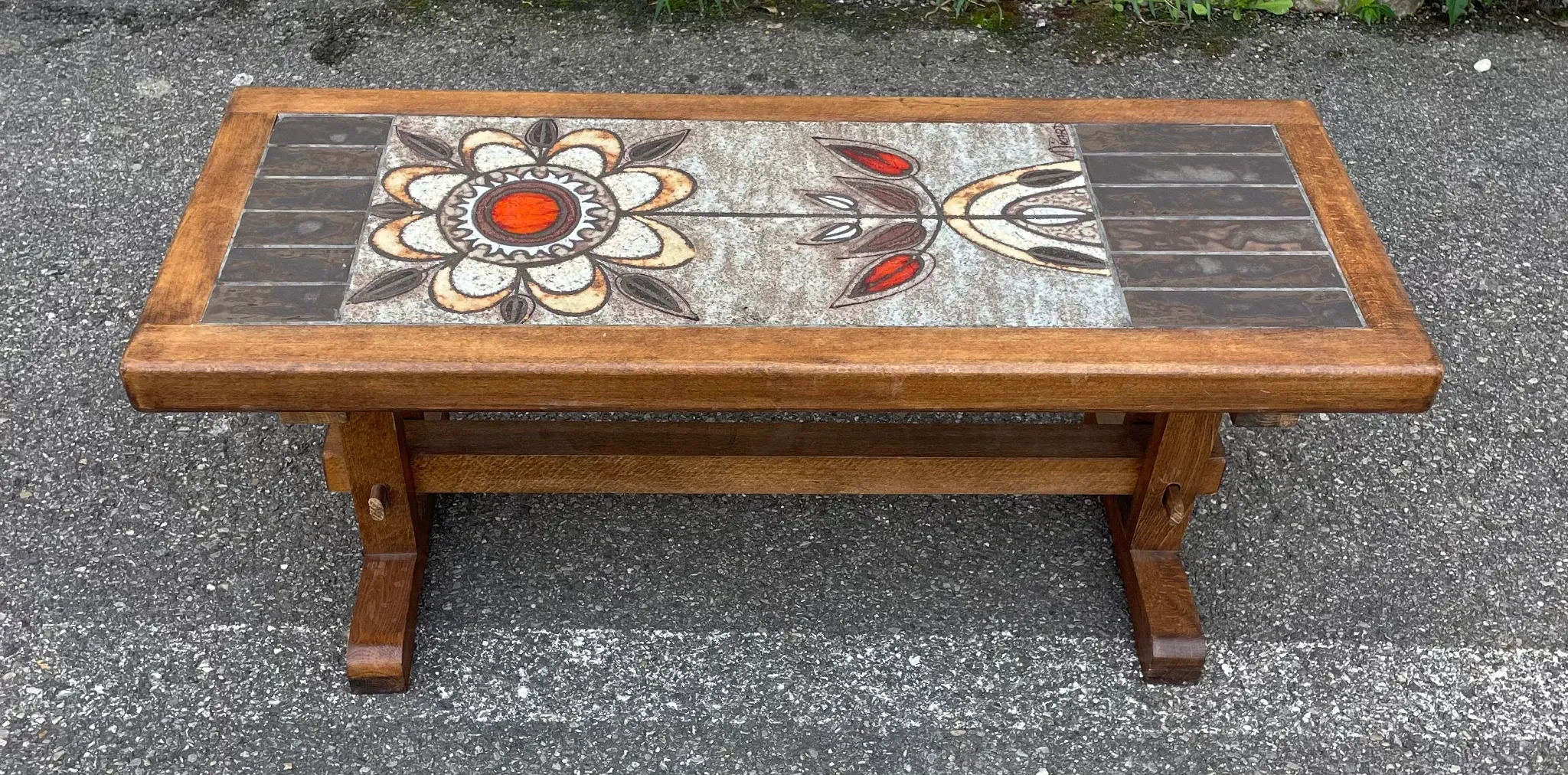 Table basse en céramique Picard