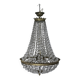 Large balloon chandelier with 5 lights