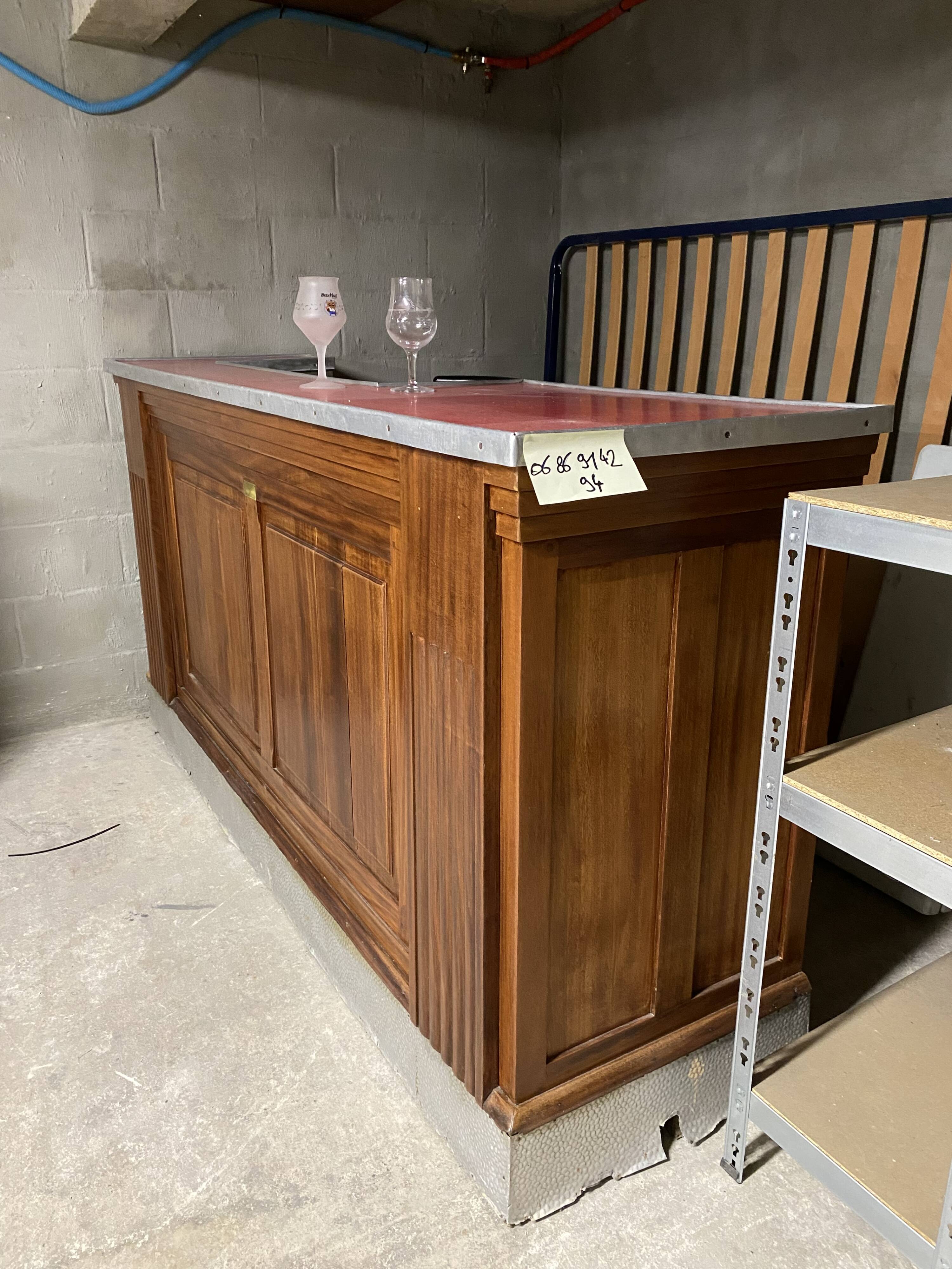M.Kyglass Reims solid oak bar