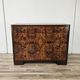 Art Decò chest of drawers from the 1940s in mahogany and briar