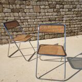 Canned folding chairs