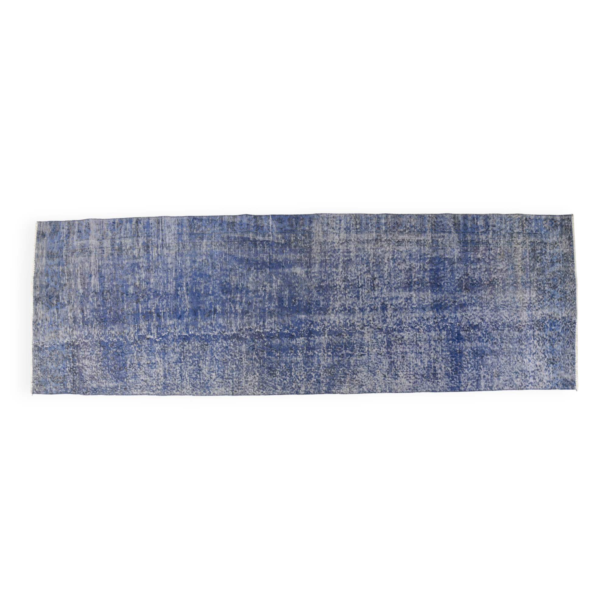 Blue Oushak Runner Rug sku1059