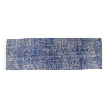 Blue Oushak Runner Rug sku1059
