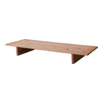 Danish Mid-Century Slatted Pine Day Bed (2 available)