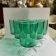 Ensemble de 6 verres vert menthe