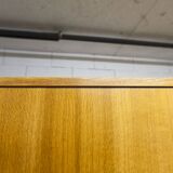 Armoire scandinave 3 portes en teck blond