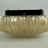 Lampe murale en verre design 60s 70s
