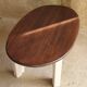 Oval coffee table