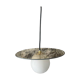 New modern amber glass pendant light - Minimalist style