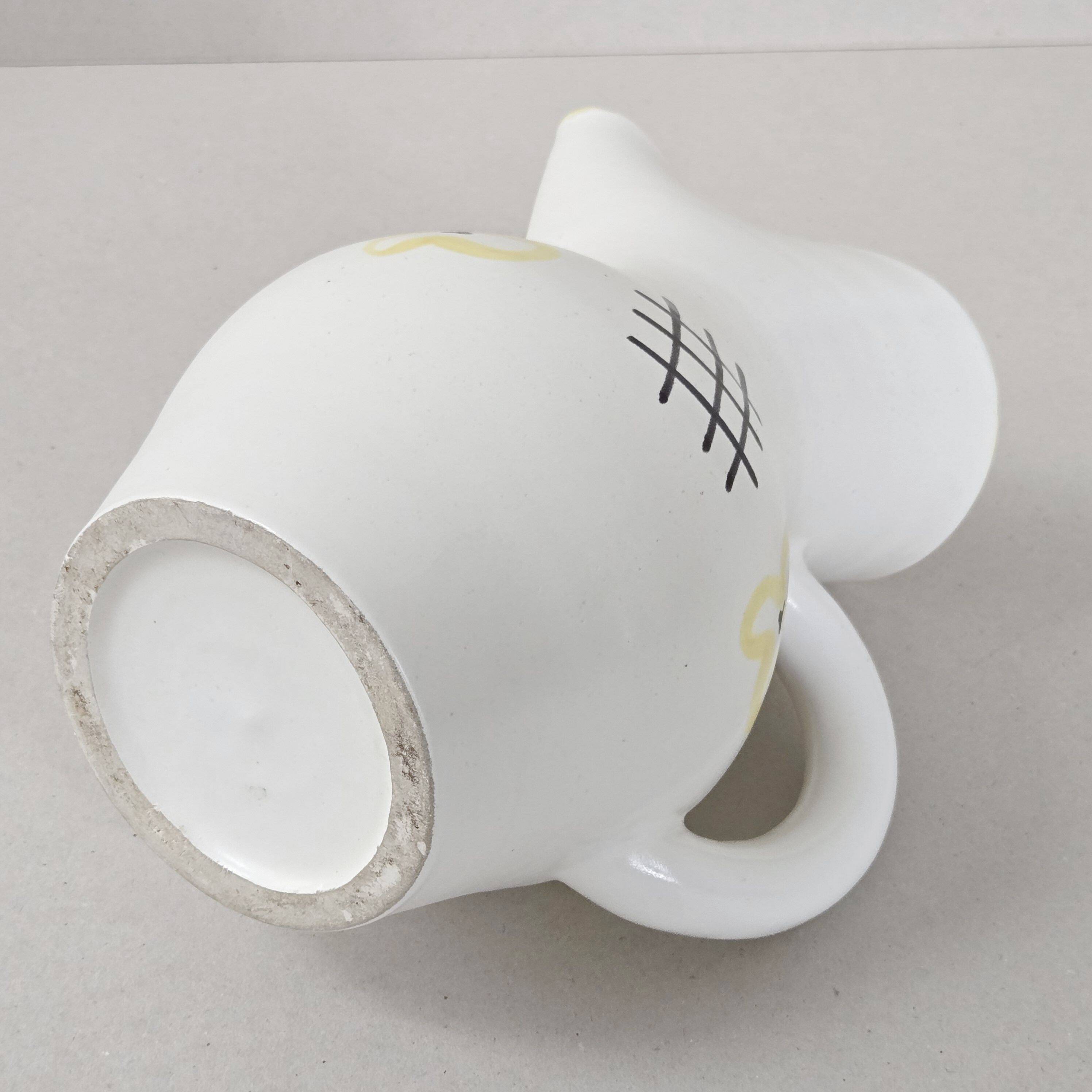 André Baud Vallauris 1950 vintage pitcher