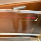 Plexiglass folding chairs
