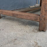 Solid wood farm table