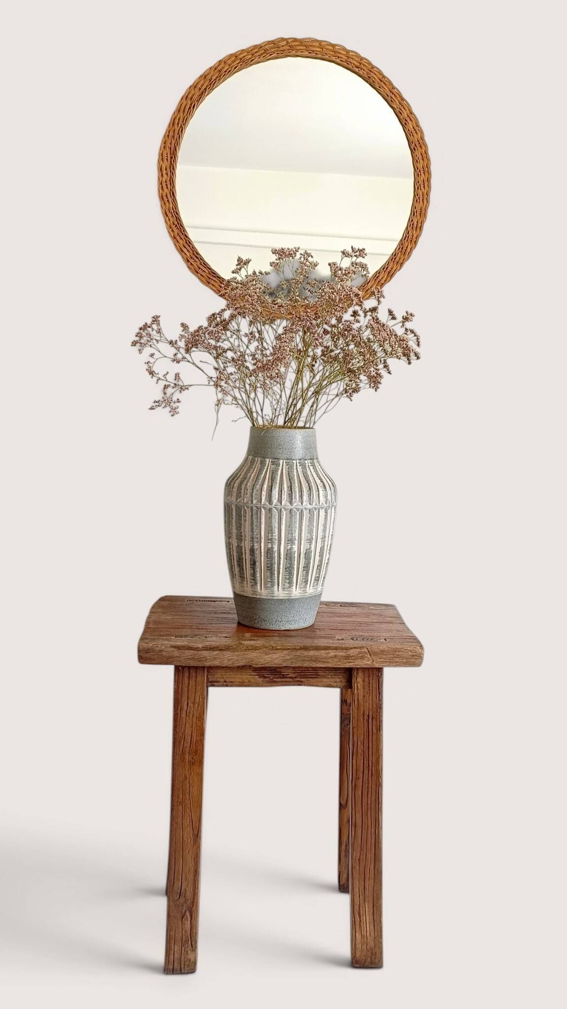 West German Mid-Century Modern Stoneware Vase by Bay Keramik, 1950s