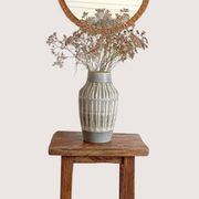 West German Mid-Century Modern Stoneware Vase by Bay Keramik, 1950s