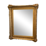 Large antique gilded mirror