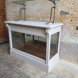 19th century shop window display shelf unit