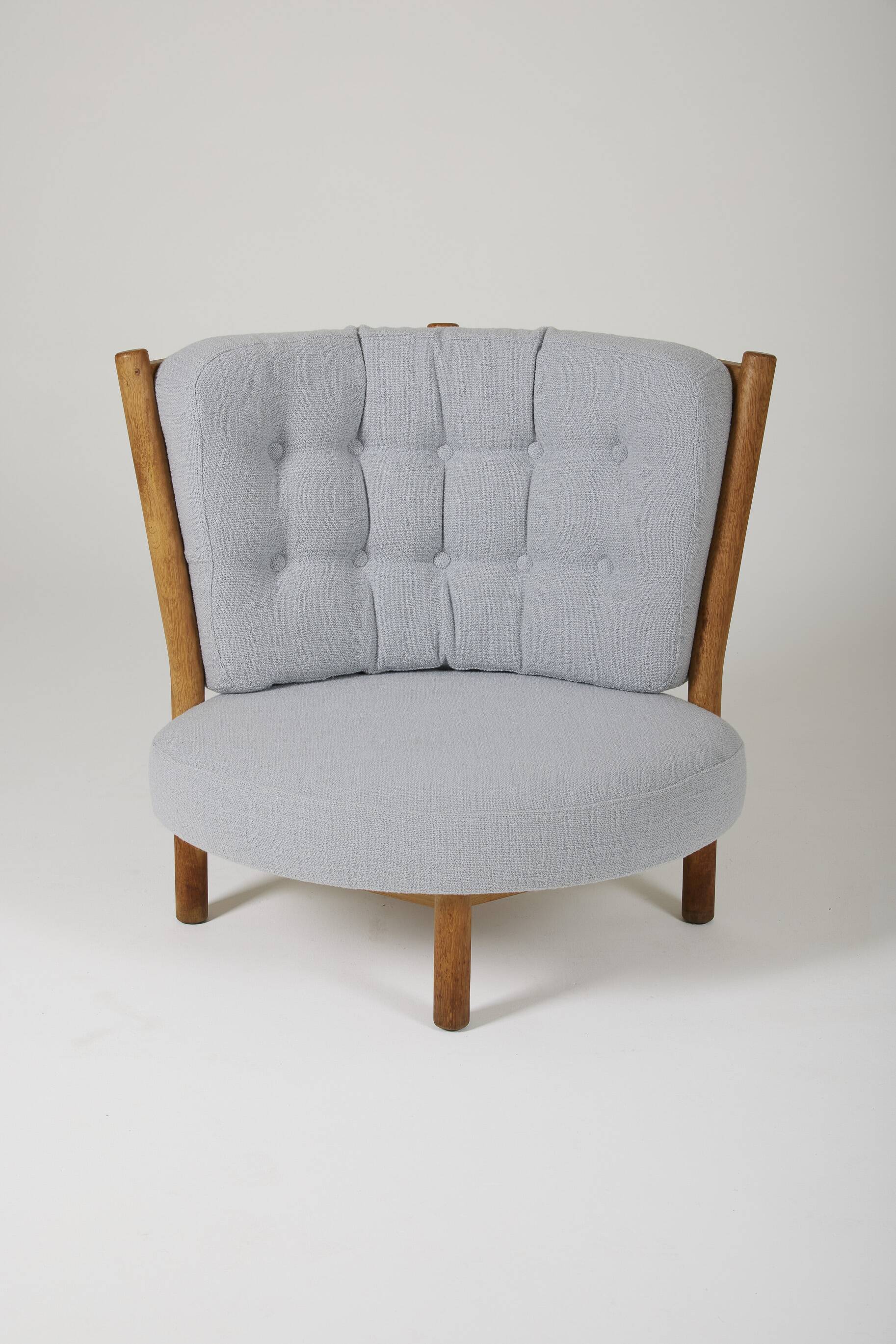 Guillerme & Chambron armchair, 1960s