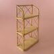 Vintage bamboo and rattan shelf