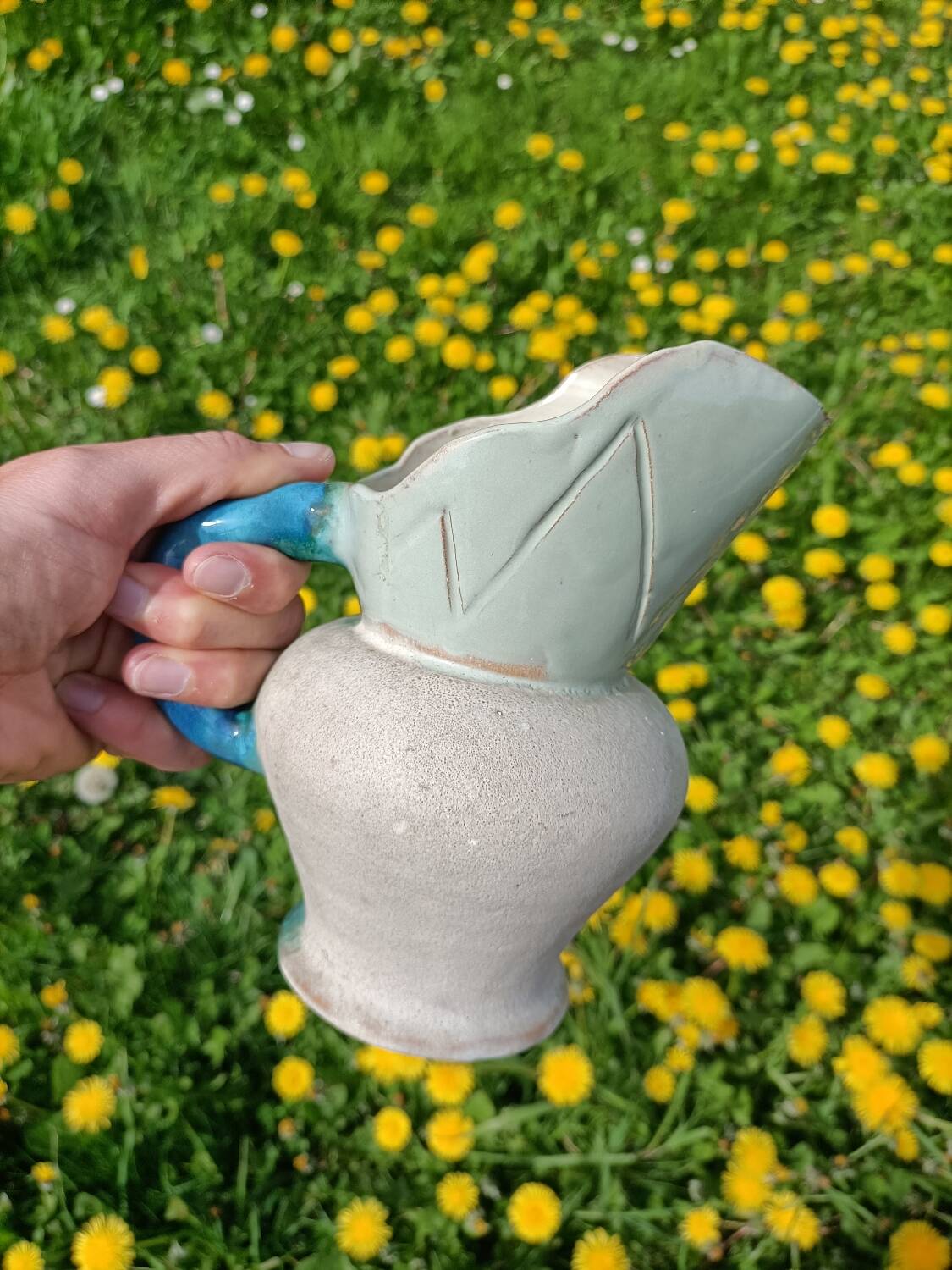 Decorative pitcher in a Southern spirit