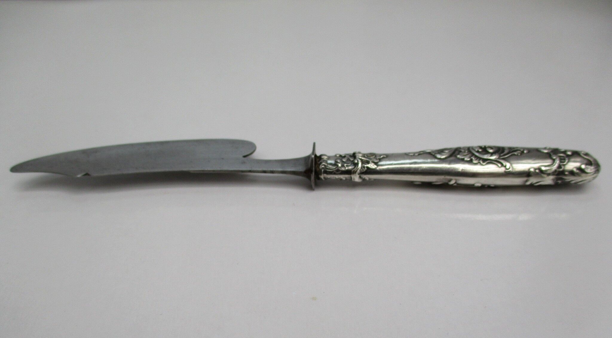 Butter Knife Chiseled Blade, Sleeve Silver Filled - Ecrin