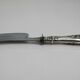 Butter Knife Chiseled Blade, Sleeve Silver Filled - Ecrin