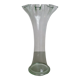 Vase tulipe en verre transparent