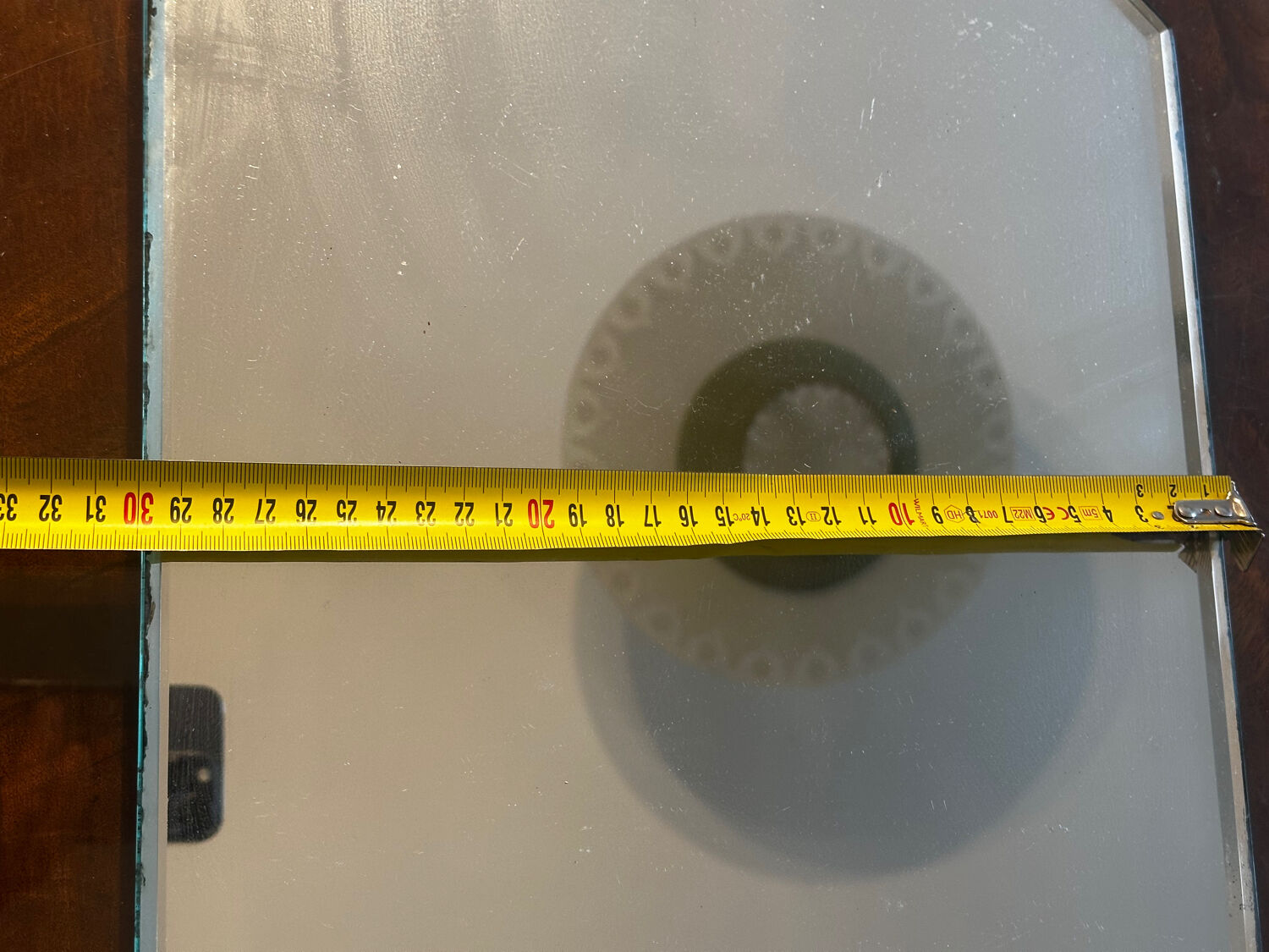 Art Deco mirror plateau - 45/30 cm