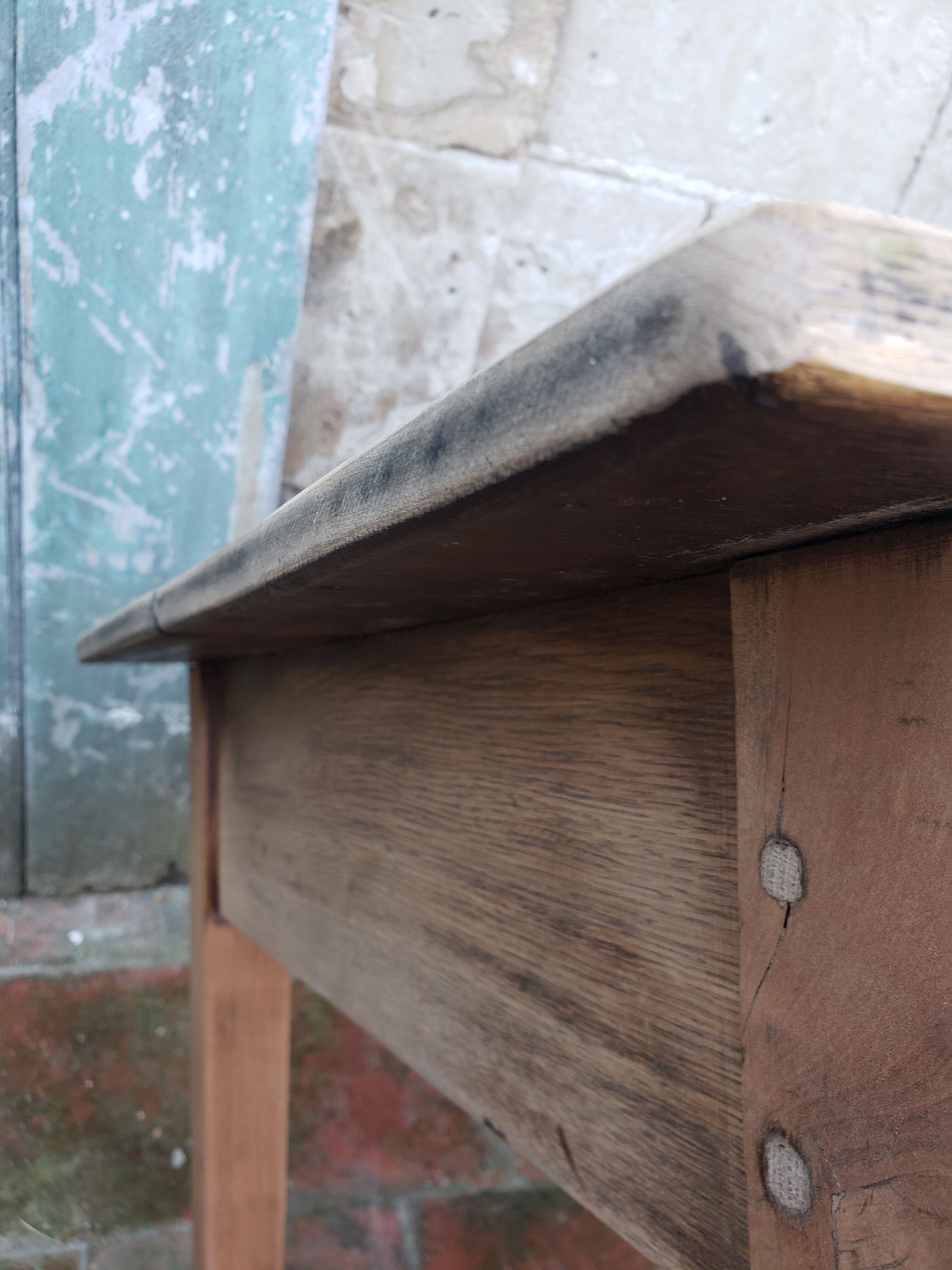 Farm table coffee table "langeais"