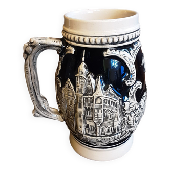 Alsatian beer mug