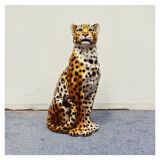 Leopard Statue Ceramic
