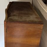 Vintage wardrobe with compass feet
