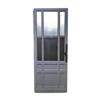 Porte ancienne avec verres d’origine