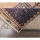 1960s Turkish Hand-Knotted Geometric Runner Rug 80x386