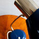 Vintage table lamp bz aka germany, 1960s