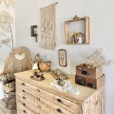 Craft cabinet with drawers