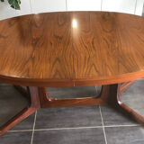 Vintage extendable table Baumann 1970s