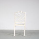 1970s Faux bamboo dining chairs from Spain