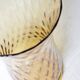 Mid-century Large Stylish Amber Glass Flower Vase / Empoli / Italy / 1970s