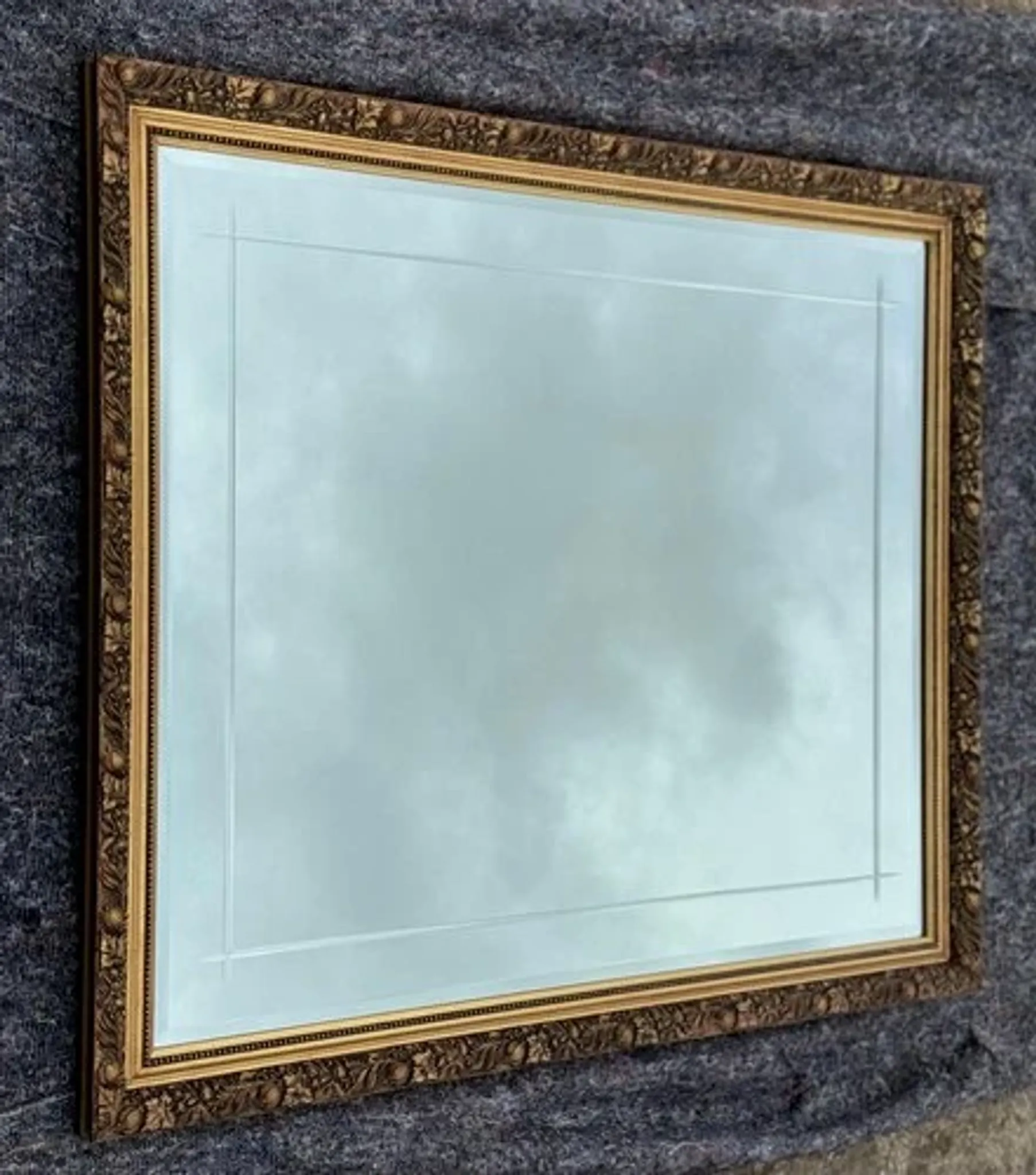 Bevelled Vintage Ornate Mirror