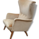 2 ears bergere chairs Scandinavian years 50/60