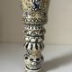 Large André Hourellou Quimper vintage candle holder