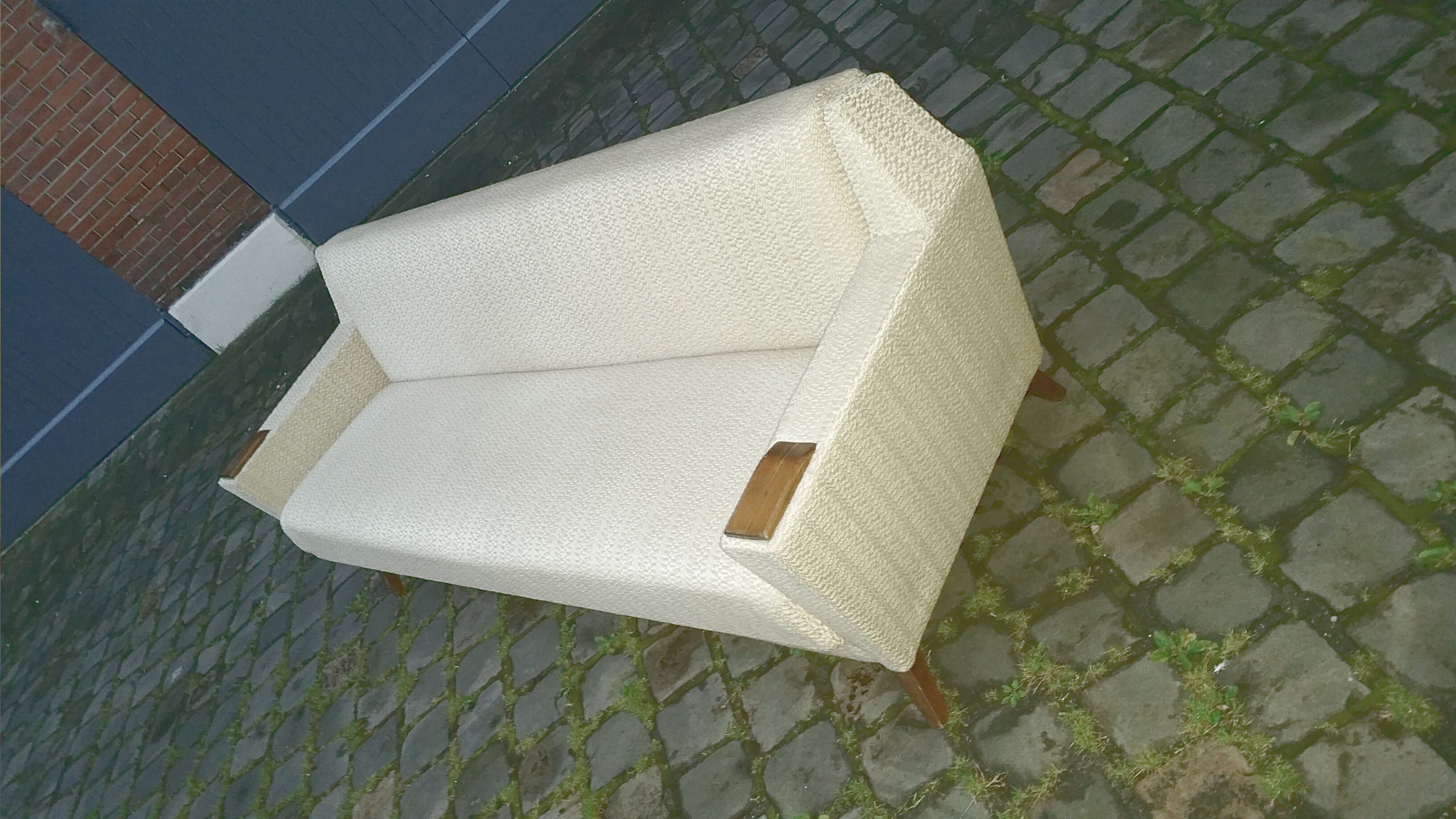 Sofa design club Architectural daybed cliclac 50/60s Danish vintage