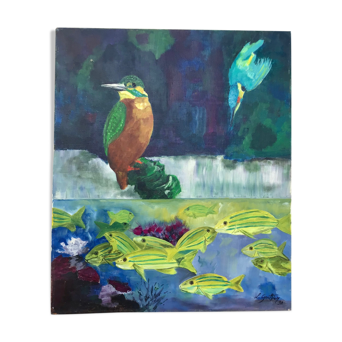 Table oil on canvas  46x55cm