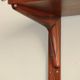 Modular rosewood wall bookcase by Thygesen and Sorensen for Hg Furniture, 1960