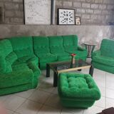 7-seater vintage modular sofa