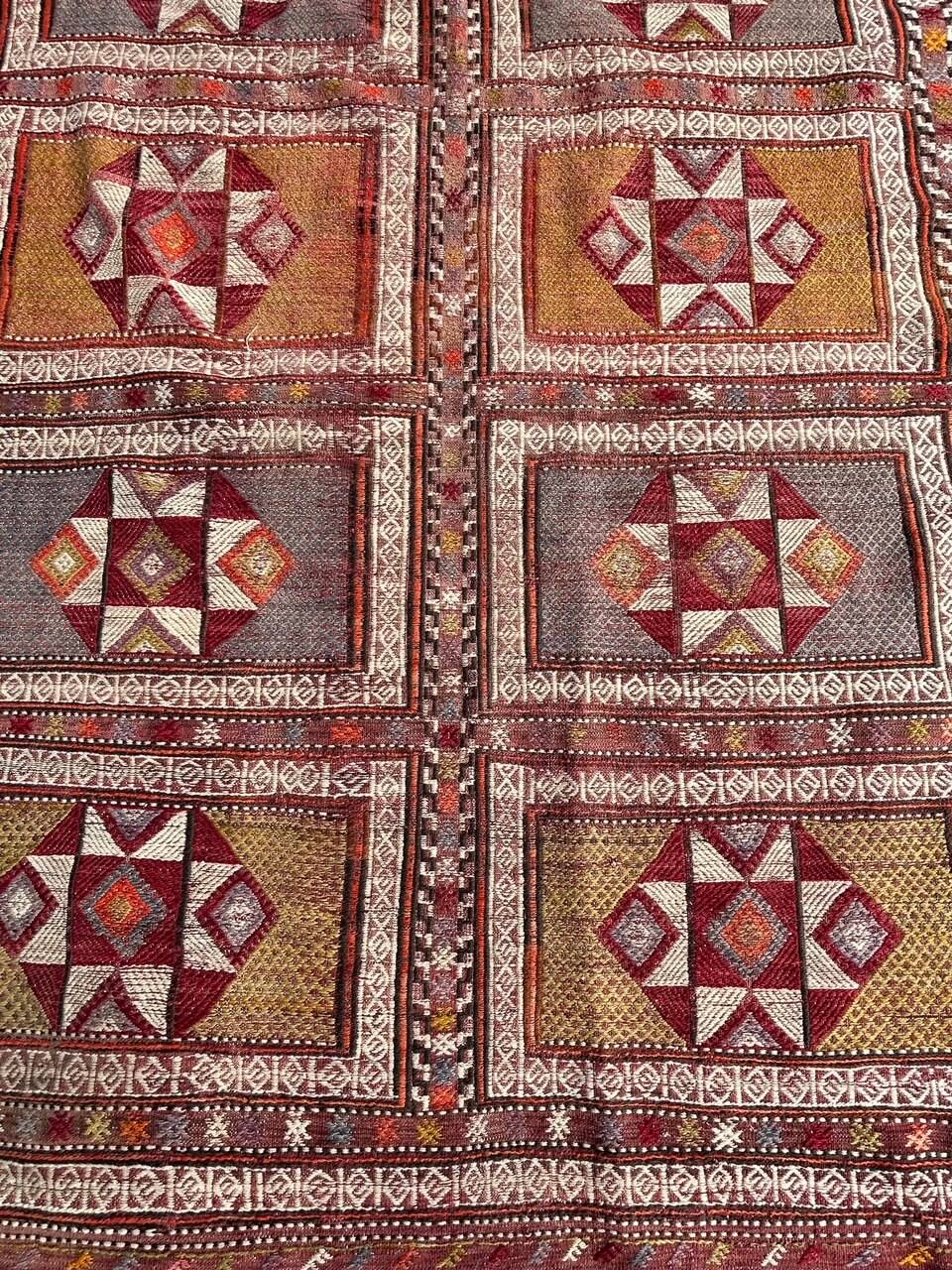 large vintage kilim rug