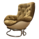 Fauteuil Michel Cadestin années 70 retapissé