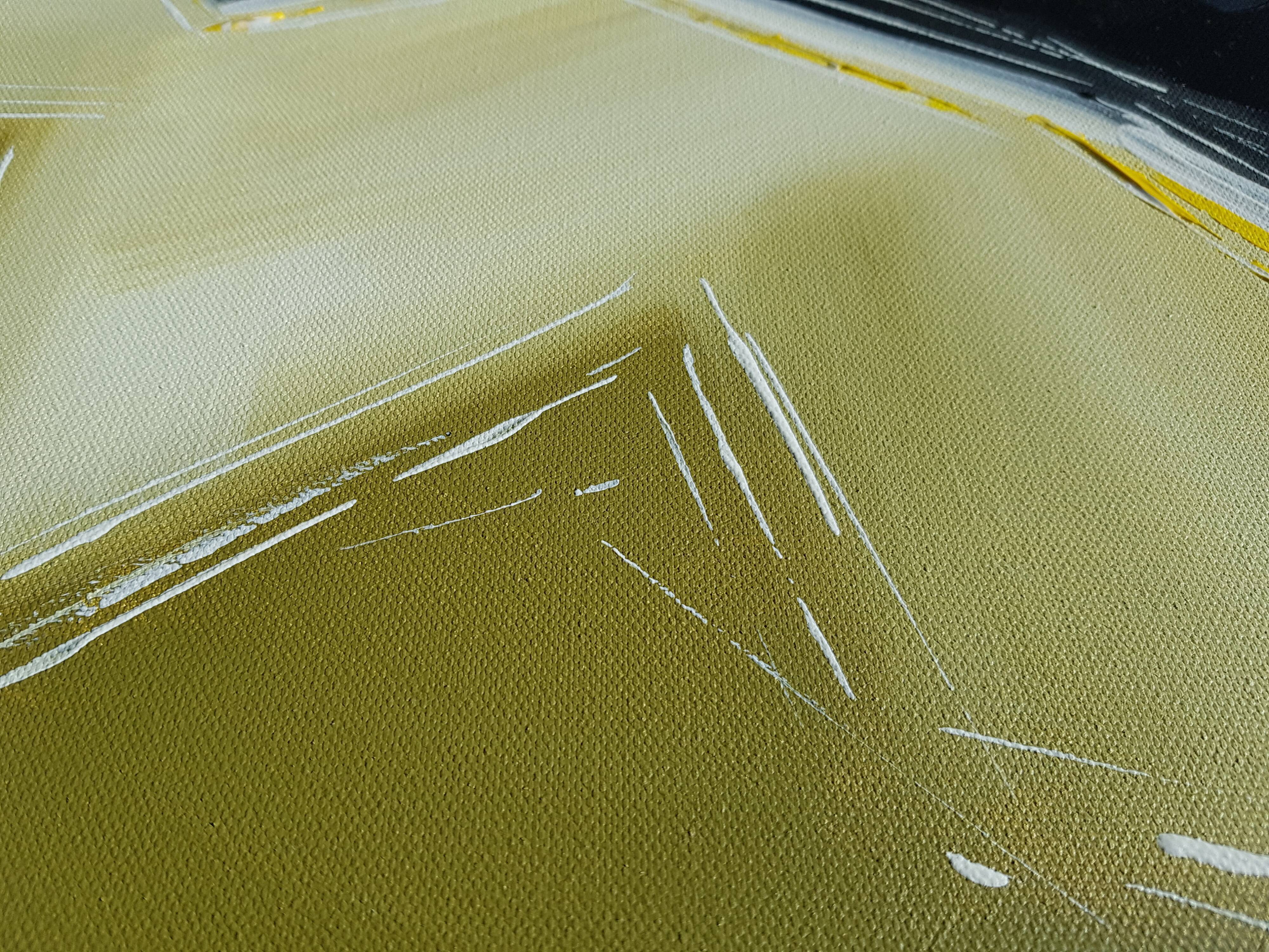 Handmade abstract painting "limbo"
