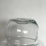 Glass mushroom vase